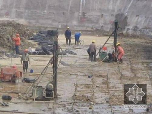 杂多我公司承建北京房山区水池地基注浆加固工程
